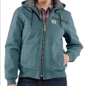 Carhartt  weathered duck jacket, Sherpa lined